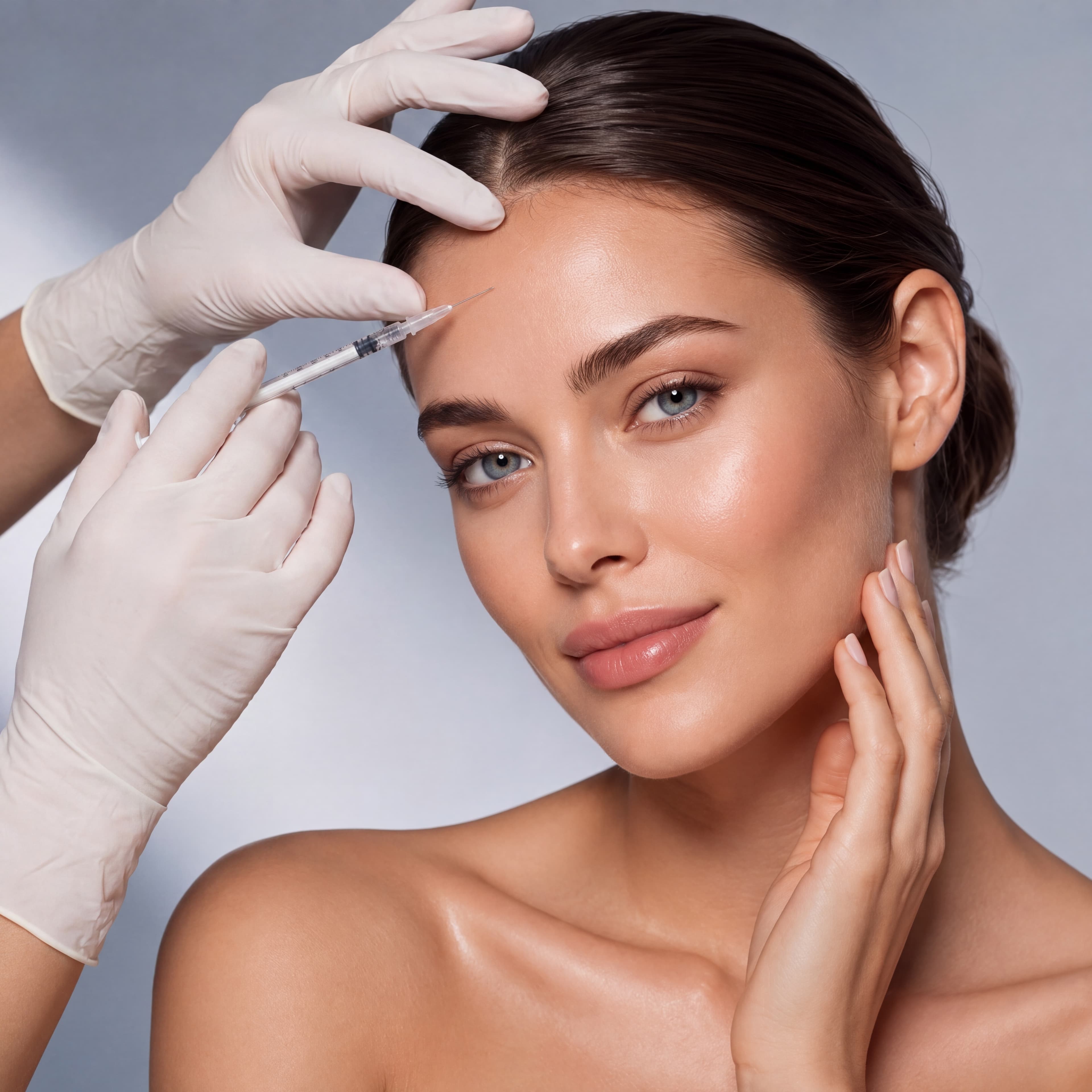Doctor preparing an injectable consultation